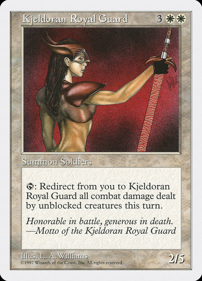 Kjeldoran Royal Guard (44) - Fifth Edition (5ED)