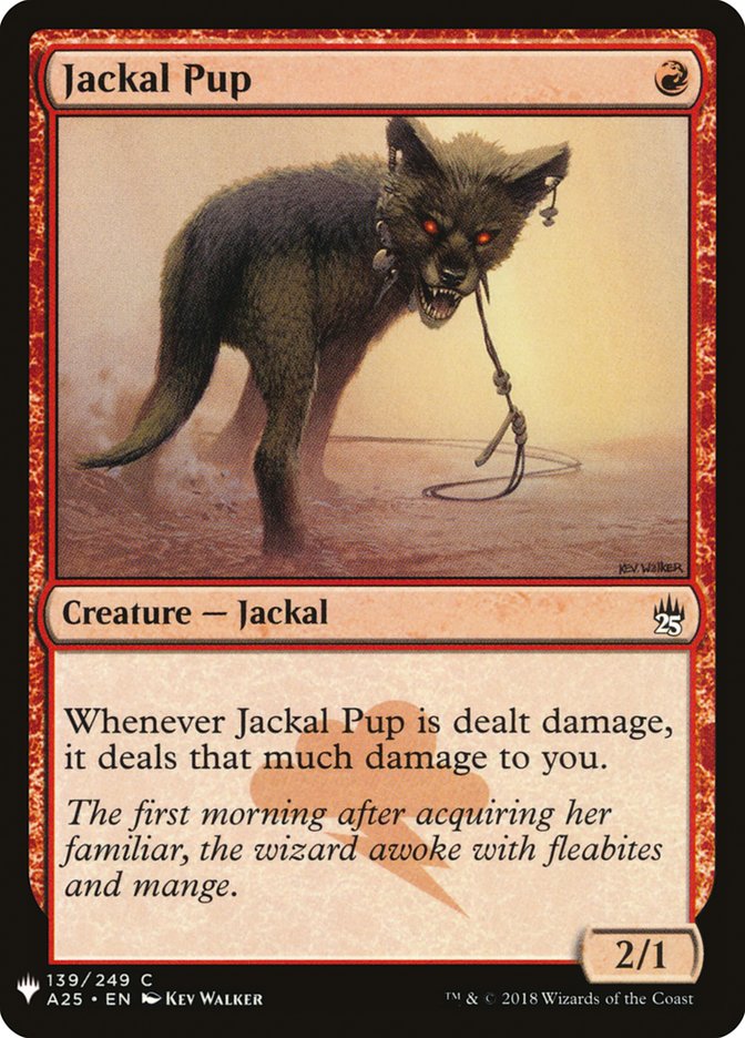 Jackal Pup - The List (PLST)