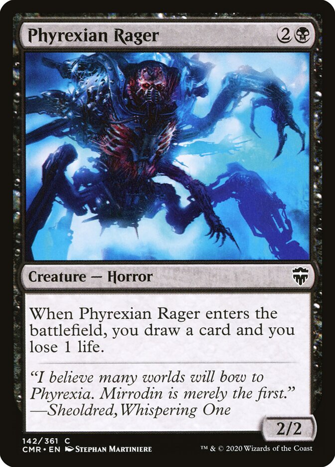 Phyrexian Rager (142) - Commander Legends (CMR)