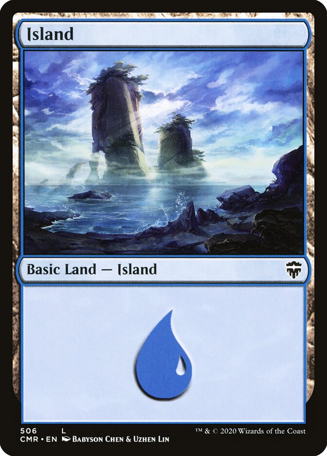 Island (506) - Commander Legends (CMR)