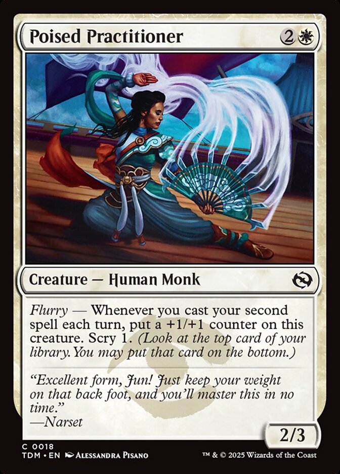 Poised Practitioner (18) - Tarkir: Dragonstorm (TDM)