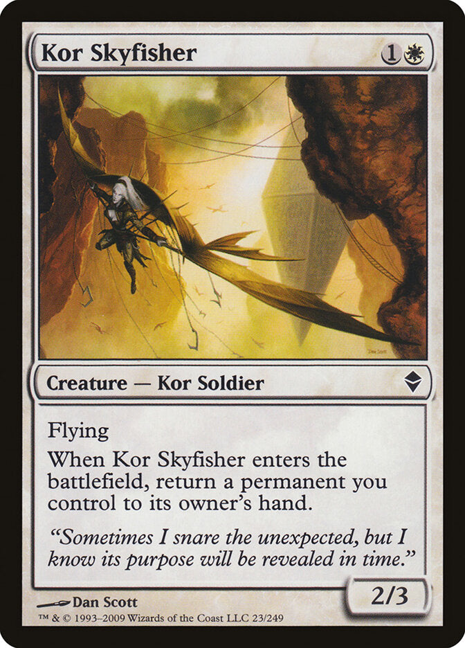 Kor Skyfisher (23) - Zendikar (ZEN)