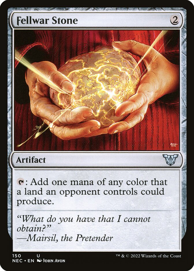 Fellwar Stone (150) - Neon Dynasty Commander (NEC)