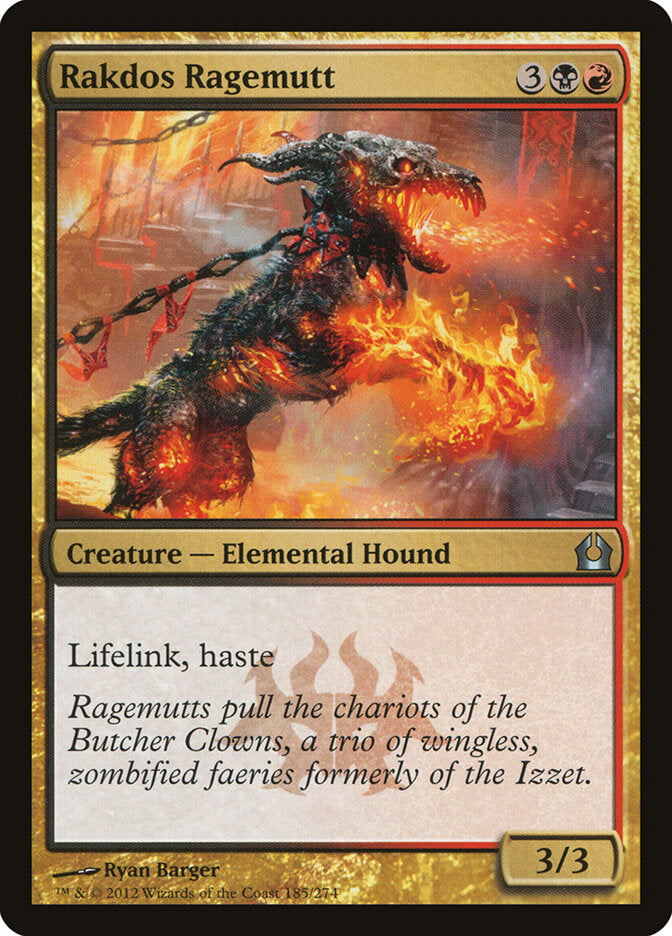Rakdos Ragemutt (185) - Return to Ravnica (RTR)