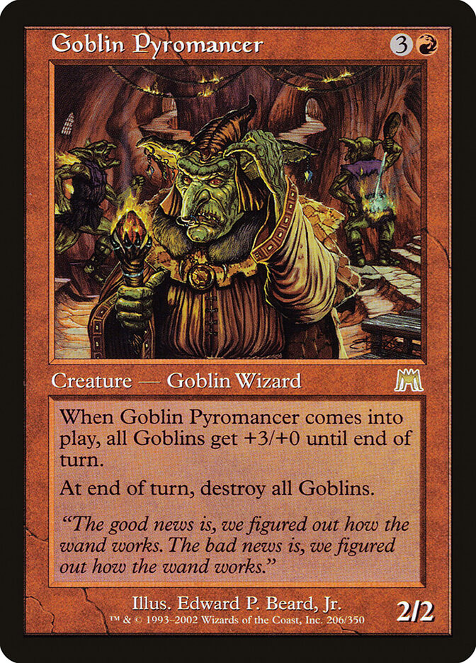 Goblin Pyromancer (206) - Onslaught (ONS)