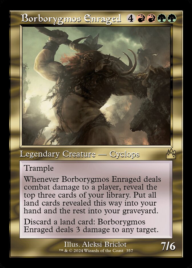 Borborygmos Enraged (357) - Ravnica Remastered (RVR)