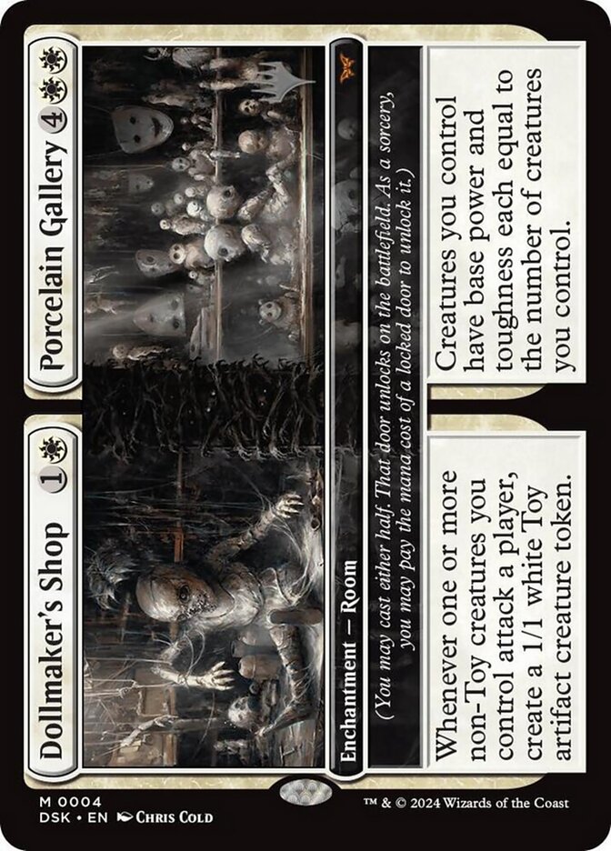 Dollmaker's Shop // Porcelain Gallery (4p) - Duskmourn: House of Horror Promos (PDSK)