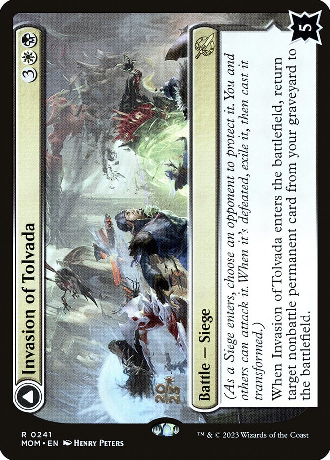Invasion of Tolvada // The Broken Sky (241s) - March of the Machine Promos (PMOM)