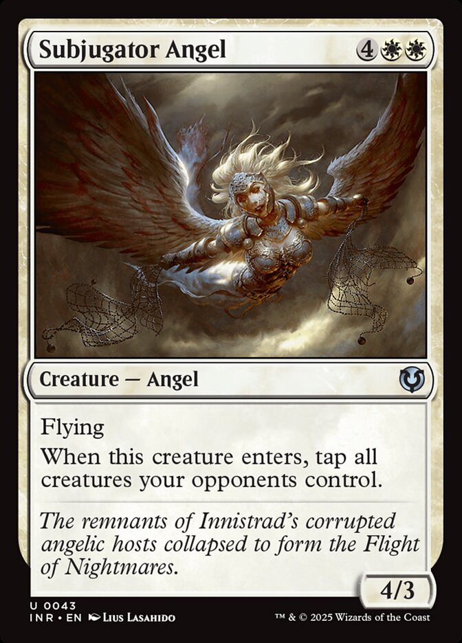 Subjugator Angel - Innistrad Remastered (INR)