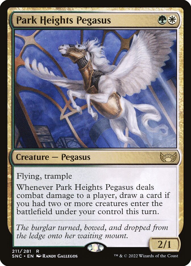 Park Heights Pegasus (211) - Streets of New Capenna (SNC)
