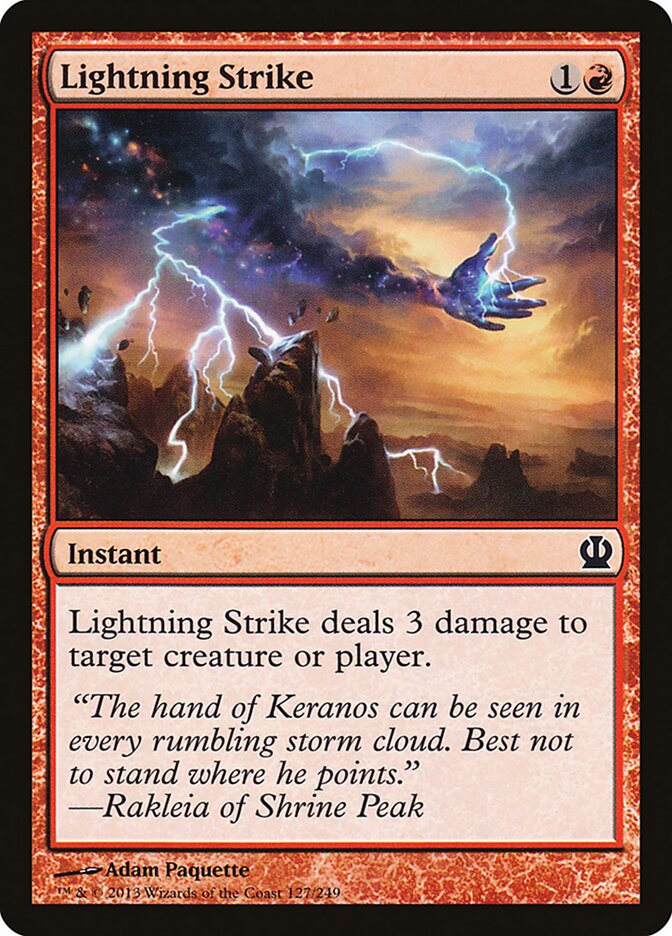 Lightning Strike (127) - Theros (THS)