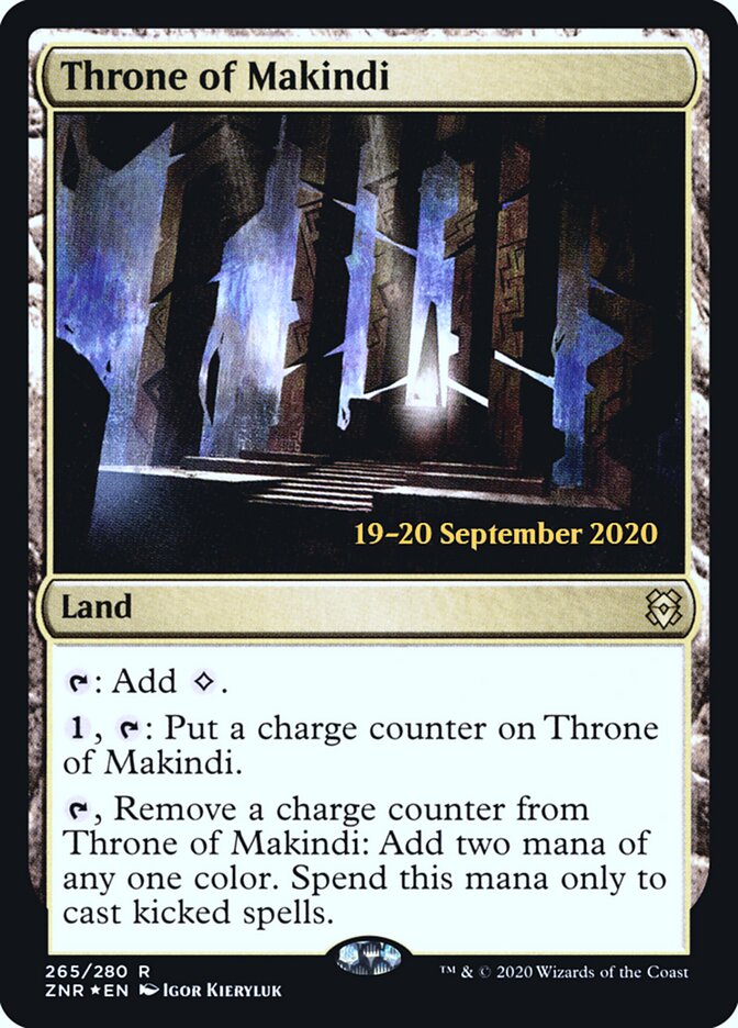 Throne of Makindi (265s) - Zendikar Rising Promos (PZNR)
