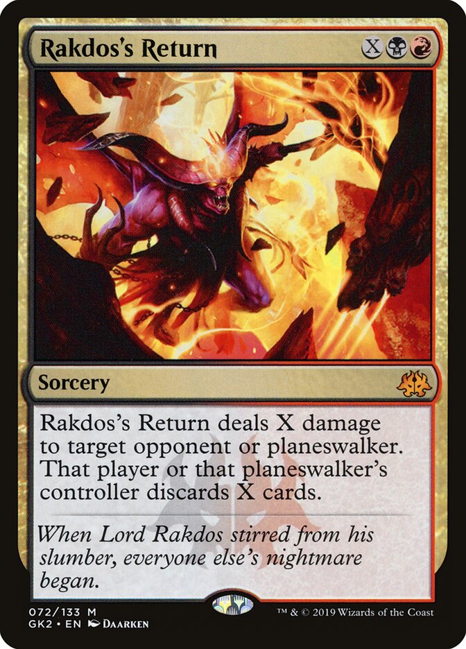 Rakdos's Return (72) - RNA Guild Kit (GK2)
