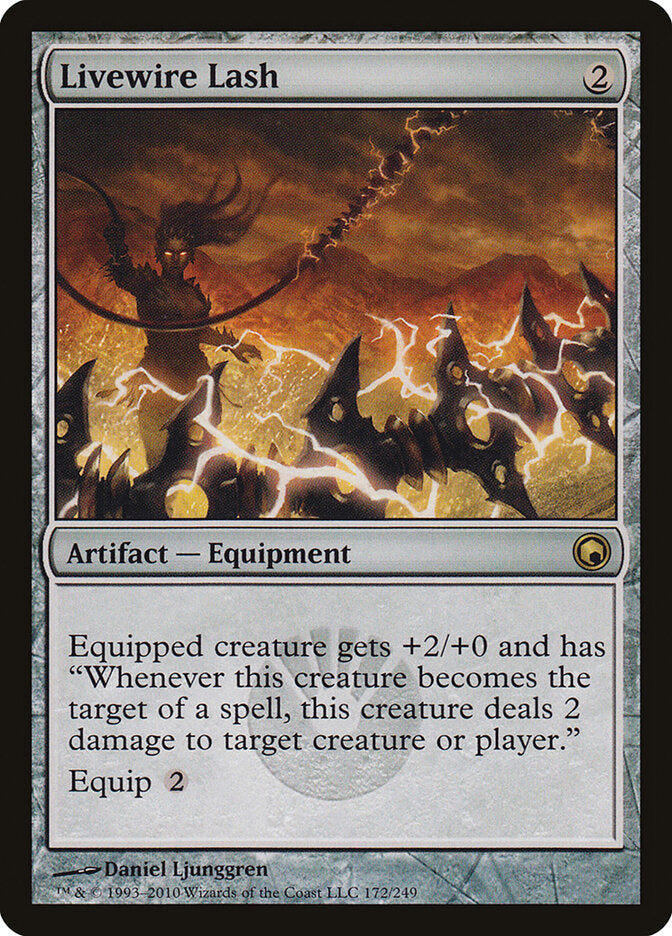 Livewire Lash (172) - Scars of Mirrodin (SOM)