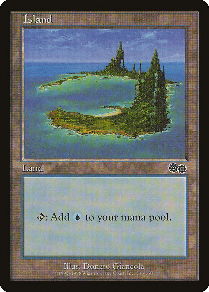 Island (336) - Urza's Saga (USG)
