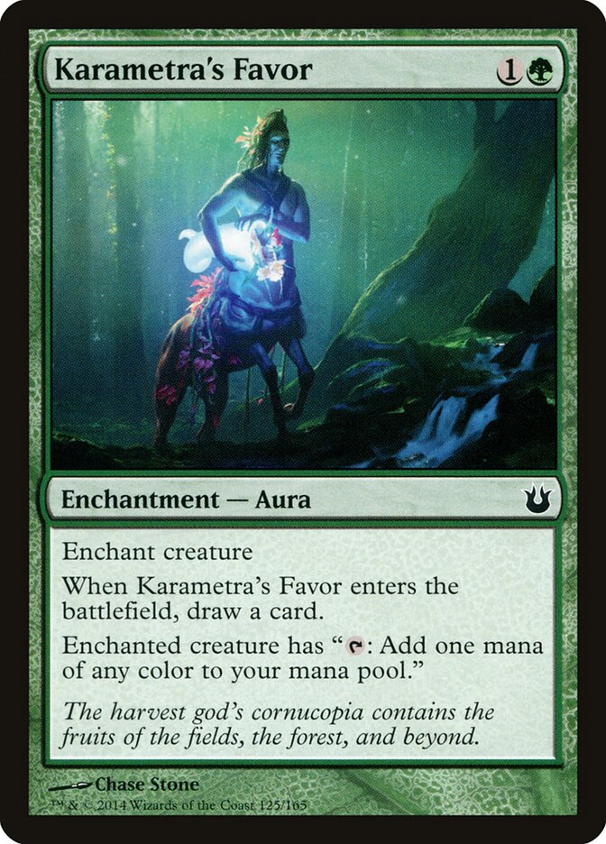 Karametra's Favor (125) - Born of the Gods (BNG)