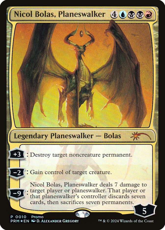 Nicol Bolas, Planeswalker (2025-10) - Media and Collaboration Promos (PMEI)