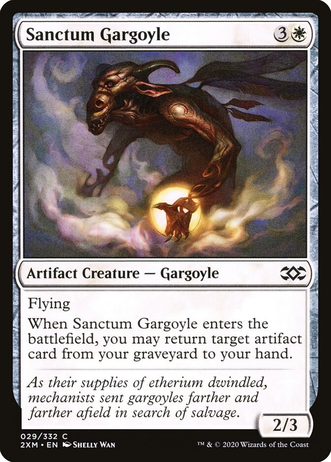 Sanctum Gargoyle (29) - Double Masters (2XM)