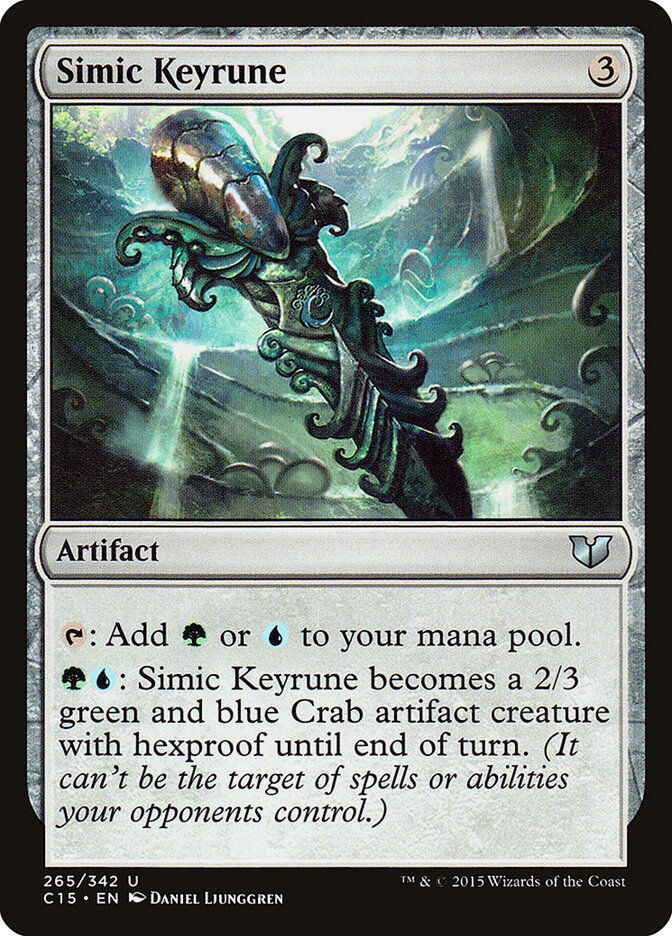 Simic Keyrune (265) - Commander 2015 (C15)