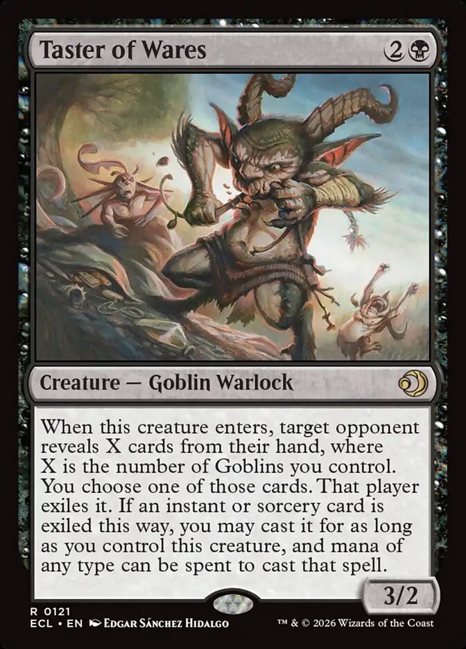 Taster of Wares (121) - Lorwyn Eclipsed (ECL)