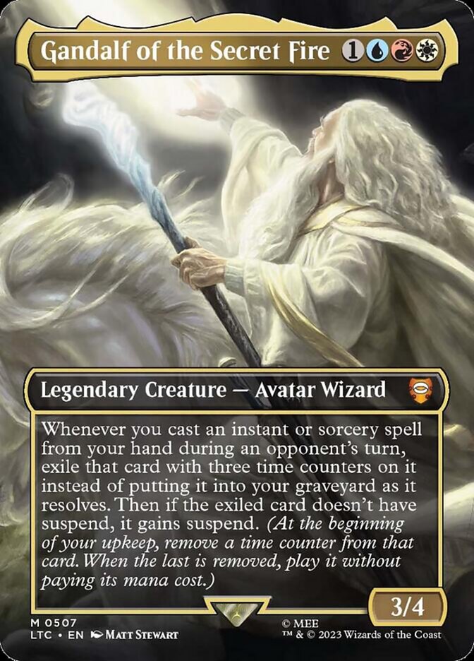 Gandalf of the Secret Fire (507) - Tales of Middle-earth Commander (LTC)