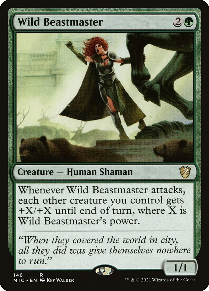 Wild Beastmaster (146) - Midnight Hunt Commander (MIC)