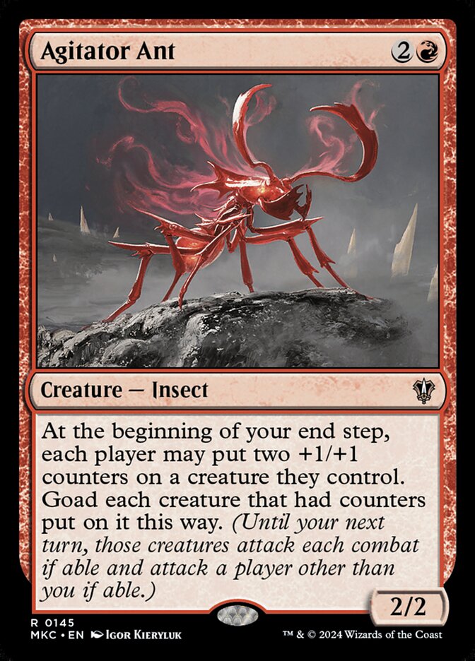 Agitator Ant (145) - Murders at Karlov Manor Commander (MKC)