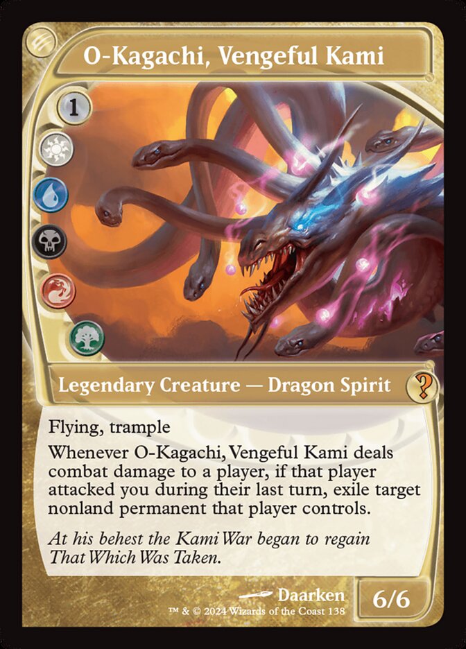 O-Kagachi, Vengeful Kami (138) - Mystery Booster 2 (MB2)