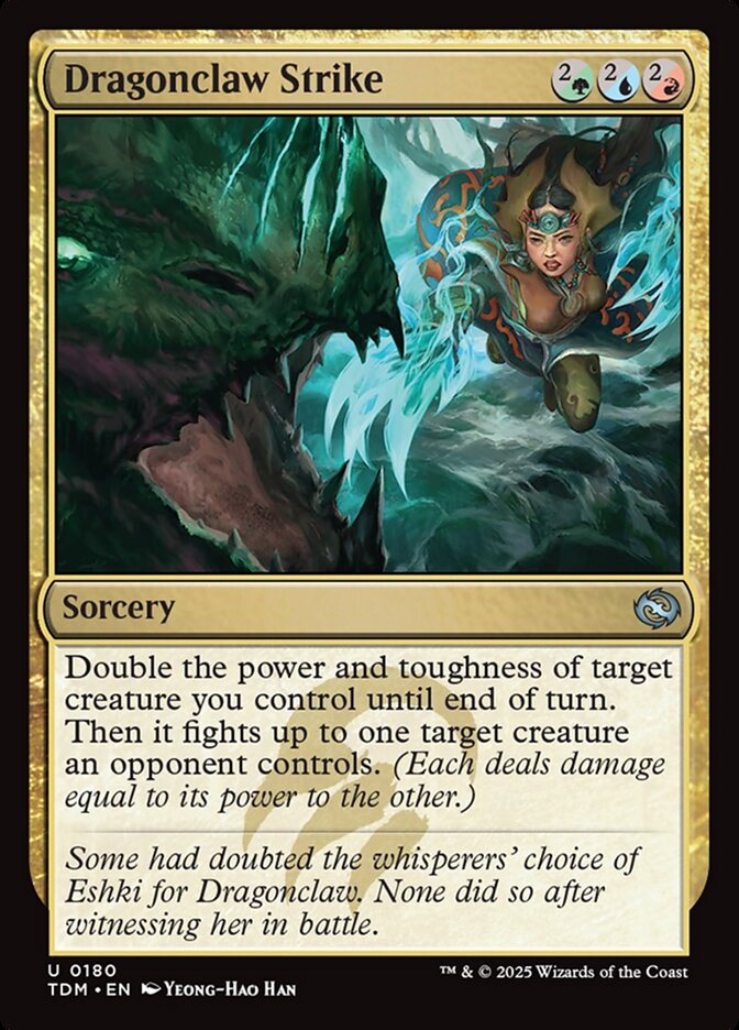 Dragonclaw Strike (180) - Tarkir: Dragonstorm (TDM)