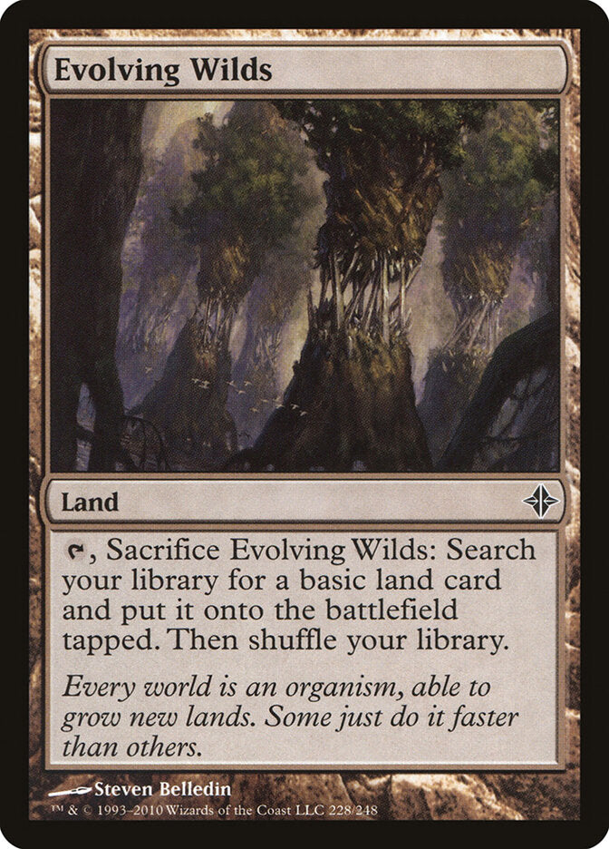 Evolving Wilds (228) - Rise of the Eldrazi (ROE)