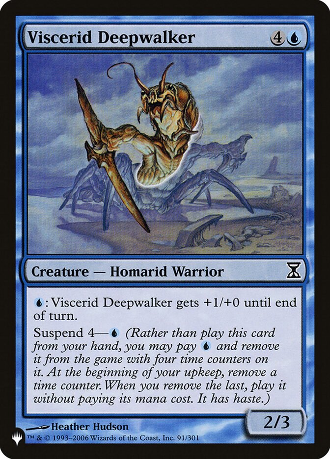 Viscerid Deepwalker (TSP-91) - The List (PLST)