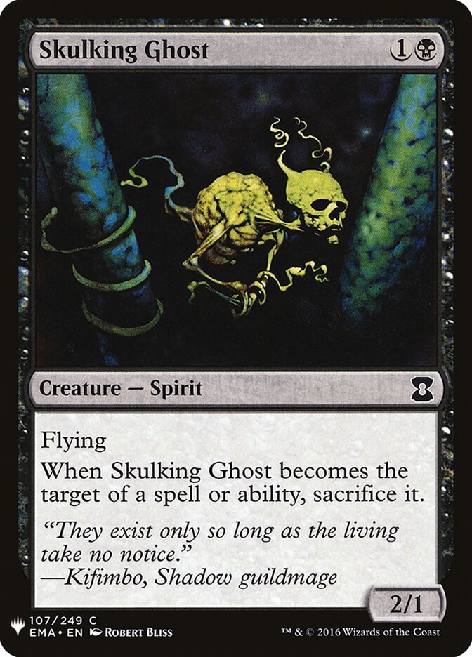 Skulking Ghost (EMA-107) - The List (PLST)