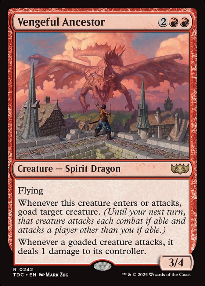 Vengeful Ancestor (242) - Tarkir: Dragonstorm Commander (TDC)
