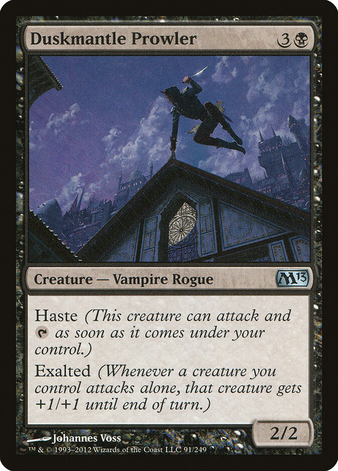 Duskmantle Prowler (91) - Magic 2013 (M13)