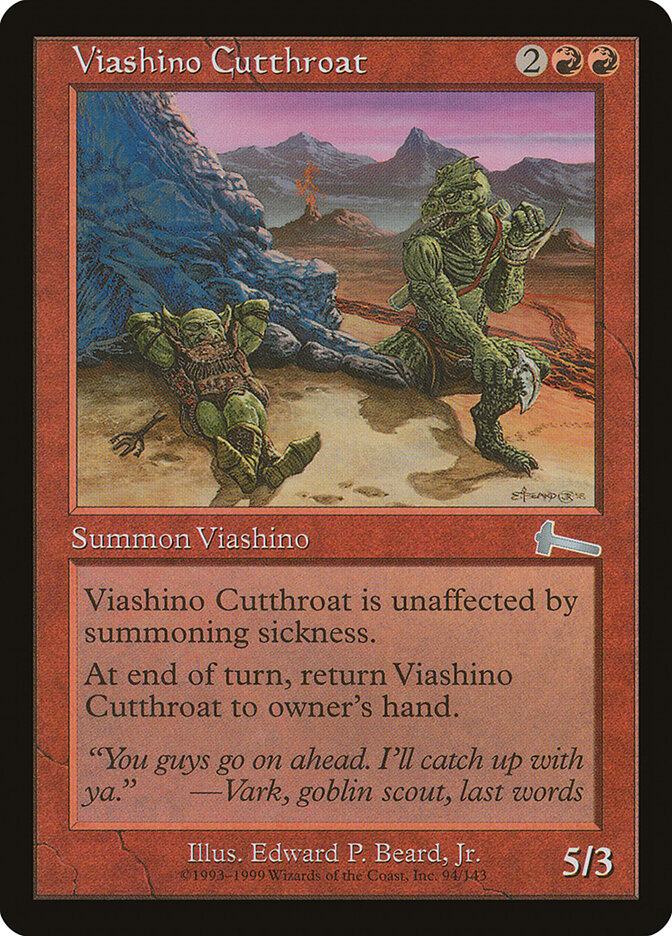 Viashino Cutthroat (94) - Urza's Legacy (ULG)