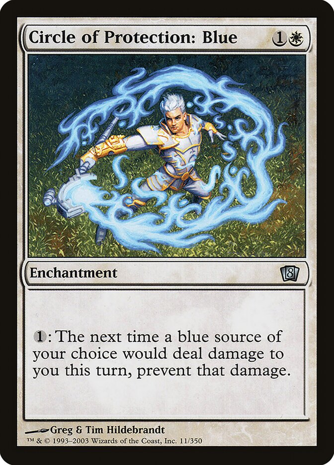 Circle of Protection: Blue (11) - Eighth Edition (8ED)