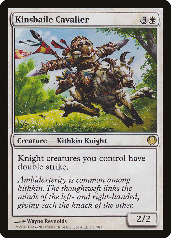 Kinsbaile Cavalier (17) - Duel Decks: Knights vs. Dragons (DDG)