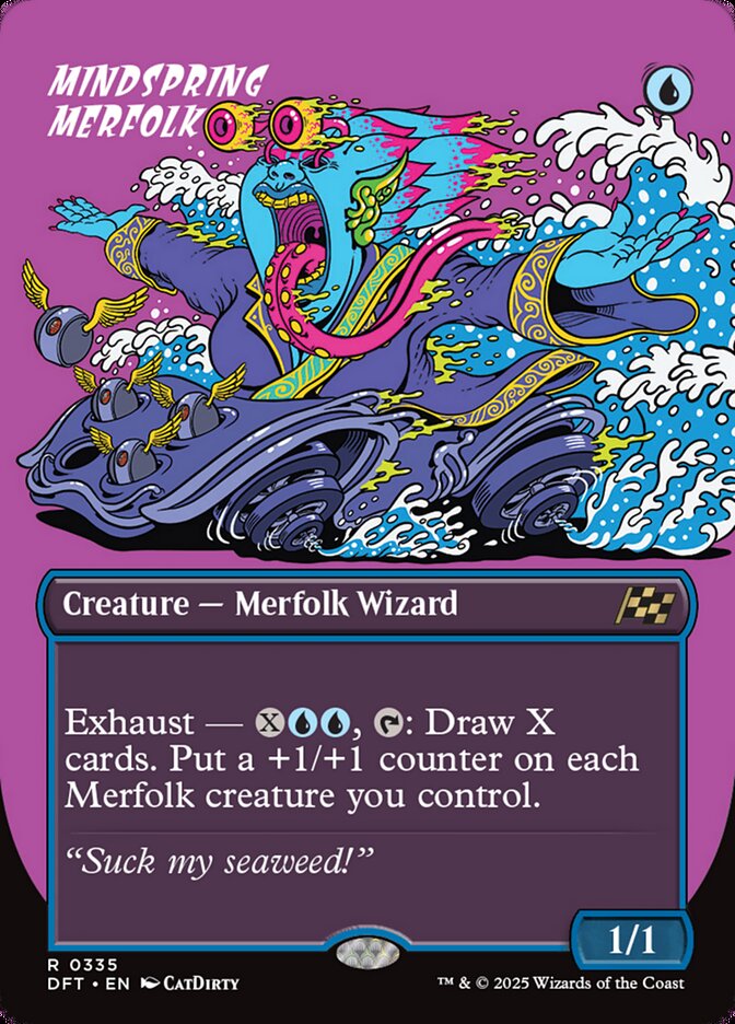 Mindspring Merfolk (335) - Aetherdrift (DFT)
