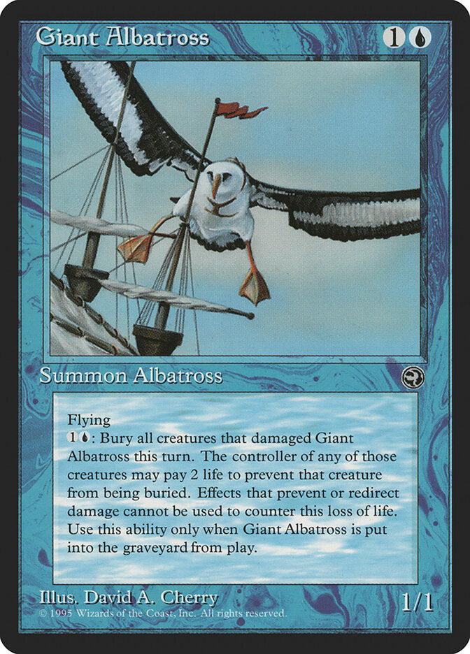 Giant Albatross (27a) - Homelands (HML)