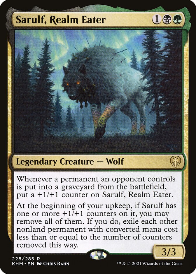 Sarulf, Realm Eater (228) - Kaldheim (KHM)