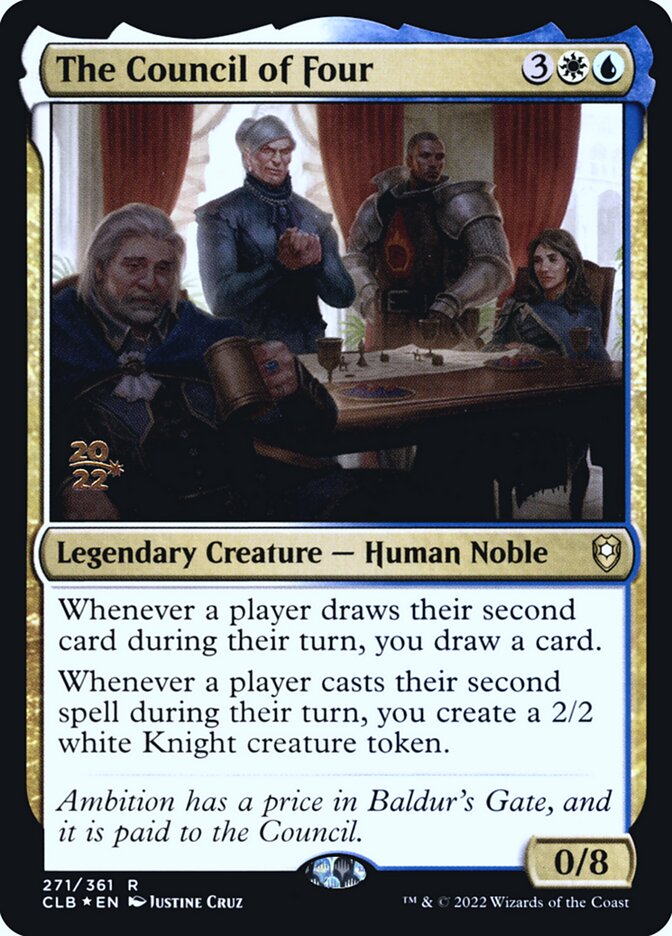 The Council of Four (271s) - Battle for Baldur's Gate Promos (PCLB)