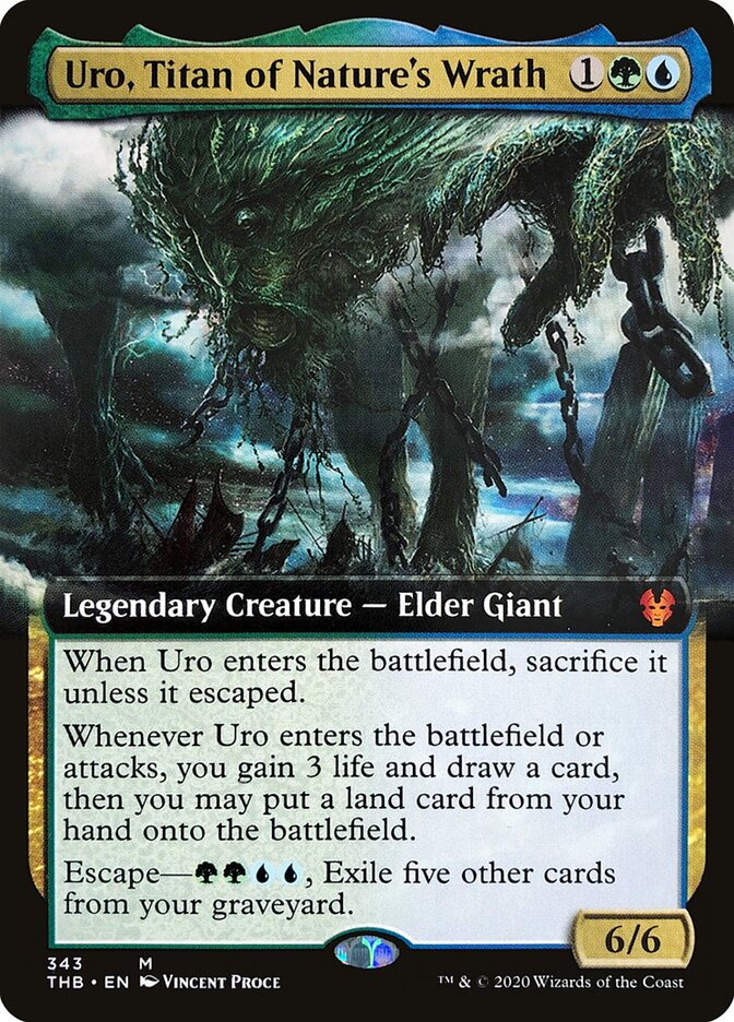 Uro, Titan of Nature's Wrath (343) - Theros Beyond Death (THB)