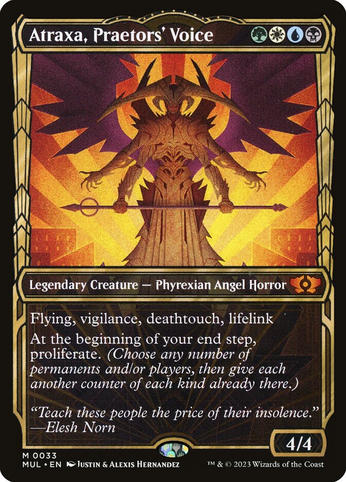 Atraxa, Praetors' Voice (33) - Multiverse Legends (MUL)
