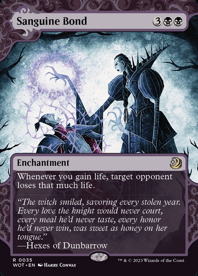 Sanguine Bond (35) - Wilds of Eldraine: Enchanting Tales (WOT)