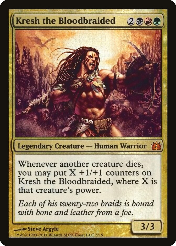 Kresh the Bloodbraided (5) - From the Vault: Legends (V11)