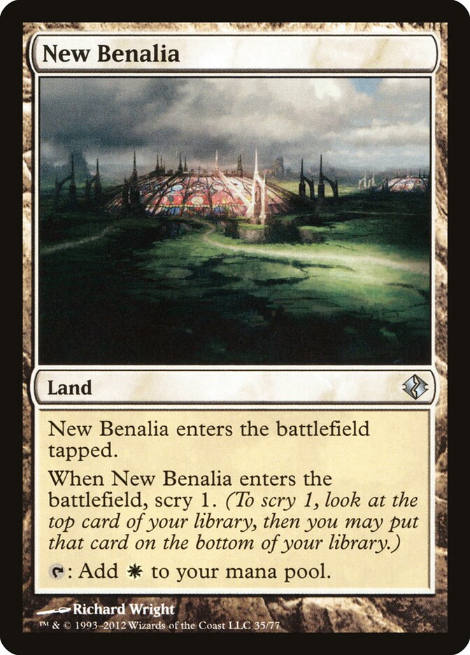New Benalia (35) - Duel Decks: Venser vs. Koth (DDI)