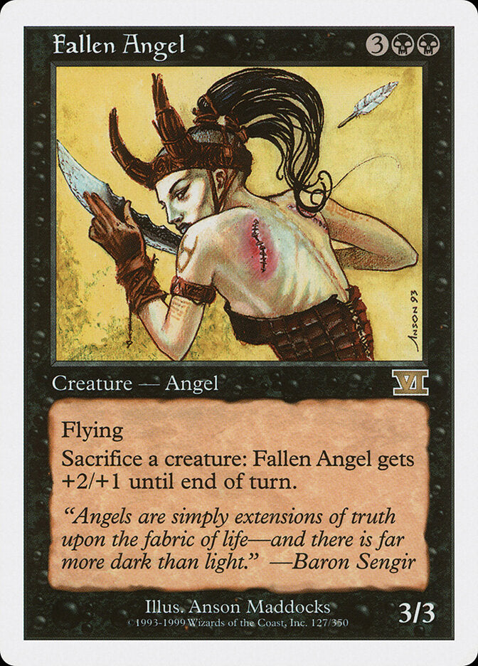 Fallen Angel (127) - Classic Sixth Edition (6ED)