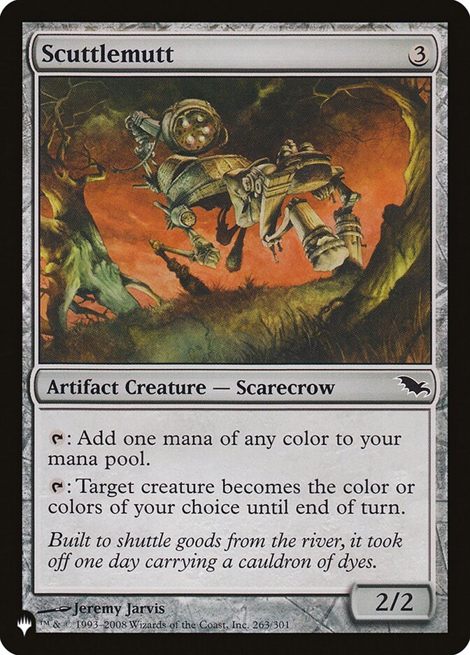 Scuttlemutt (SHM-263) - The List (PLST)