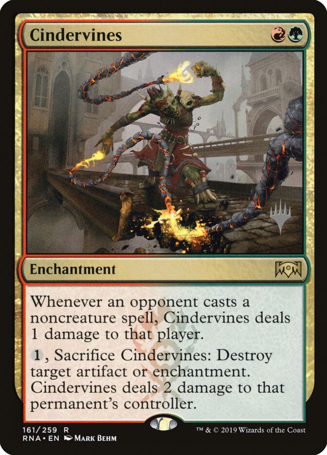 Cindervines (161p) - Ravnica Allegiance Promos (PRNA)