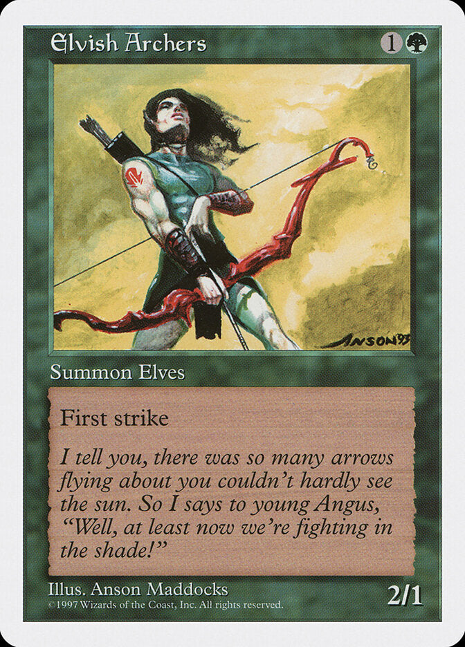 Elvish Archers (292) - Fifth Edition (5ED)